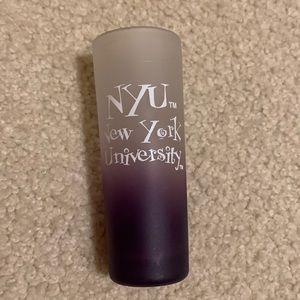 NYU shot glass